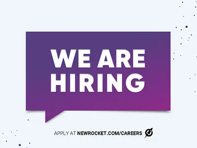NewRocket Hire Graphic Design
