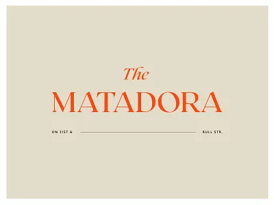 Matadora Identity Concept brand branding color palette design graphic design identity illustration logo logo design typography
