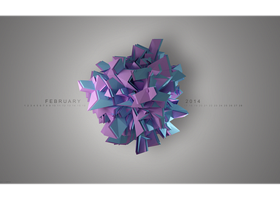 Desktop Calendar Background 3d art 3d artist abstract design design graphic design icon typography ux web