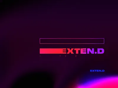 Extend 3d abstract abstract art cinema 4d cinema4d drag extend lettering minimal minimalism minimalist modernist pop retro retrowave synthwave typography
