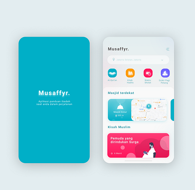 Musaffyr Design Concept android design design ui ux