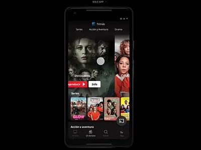 Figma prototype tv app animation app figma mobile movies prototype tv