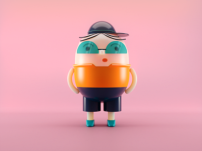 Meet "Chip" 3d 3dcharacter after effects blender blender3d boy character characterdesign chip