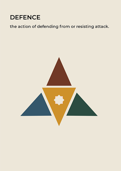 Defence - Philographics | Semiotics | Symbol defence icon illustrator logo military minimal philographics semiotics symbol symbol icon war