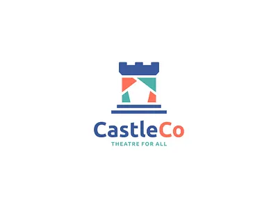 castle co theatre 99designs abstract castle design emperor entertainment king kingdom logo minimalist simple theater theatre youthful