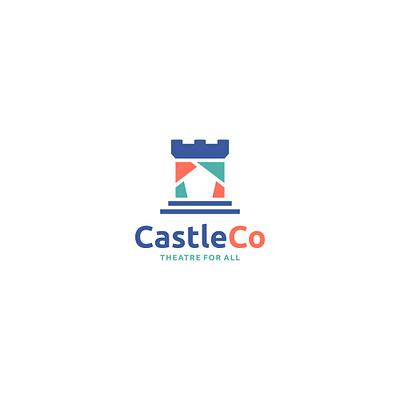 castle co theatre 99designs abstract castle design emperor entertainment king kingdom logo minimalist simple theater theatre youthful