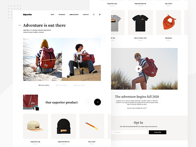 Climber site adventure clean climb climber shop shopify shopping simple typhography ui ui ux uidesign uiux web web design website white