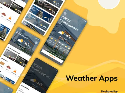 Weather Apps branding design illustration ui ui design uidesign uiux ux uxdesign weather weatherapps
