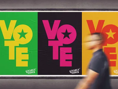 Get out there and vote! vote