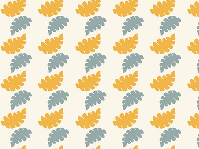 Seamless pattern abstract designs floral leaves patterns