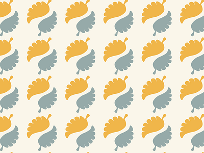 Seamless pattern abstract designs floral leaves patterns