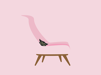 Catventure #2 abstract art cat cat art cat lover design graphic graphic design illustration kitty minimal minimalist pink vector vector illustration vectorart
