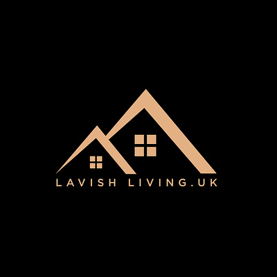 Lavish living real estate logo minimalist logo business logo design flat logo logo design minimal minimalist modern real estate logo unique