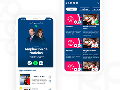 APP RPP app news radio ui