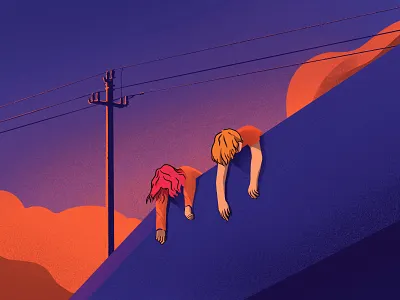 喪 illustration 插图