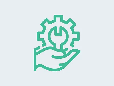 Day 35 - Service - 100 Icons Daily 100days business design icon illustration leeayr logo minimal service vector