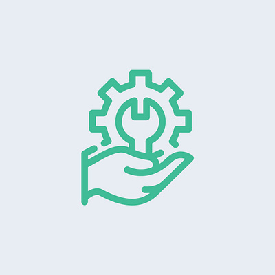 Day 35 - Service - 100 Icons Daily 100days business design icon illustration leeayr logo minimal service vector