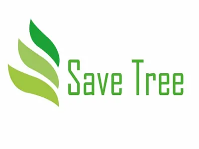 Save Tree branding design illustration logo minimal vector