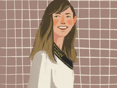 Moni. digital digital illustration digitalart ipad portrait portrait art portrait illustration portrait painting procreate app