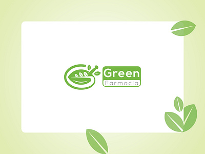 Green Farmacia Logo & Branding design. branding clean design custom logo farmacia farmacy farmacy logo freash graphic design green green logo greenery greens marketing modern design modern logo modernism social media design socialmedia