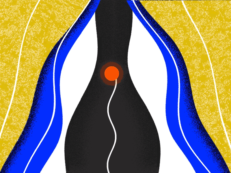 Waves 2d animation 2danimation aftereffects animated animated gif animation gif motion art motion design motiongraphics