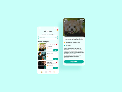 Event Listing/070 070 daily 100 challenge daily ui 070 dailyuichallenge event app event listing uidesign