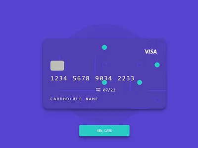 Card 3D Animation css3 html5 javascript
