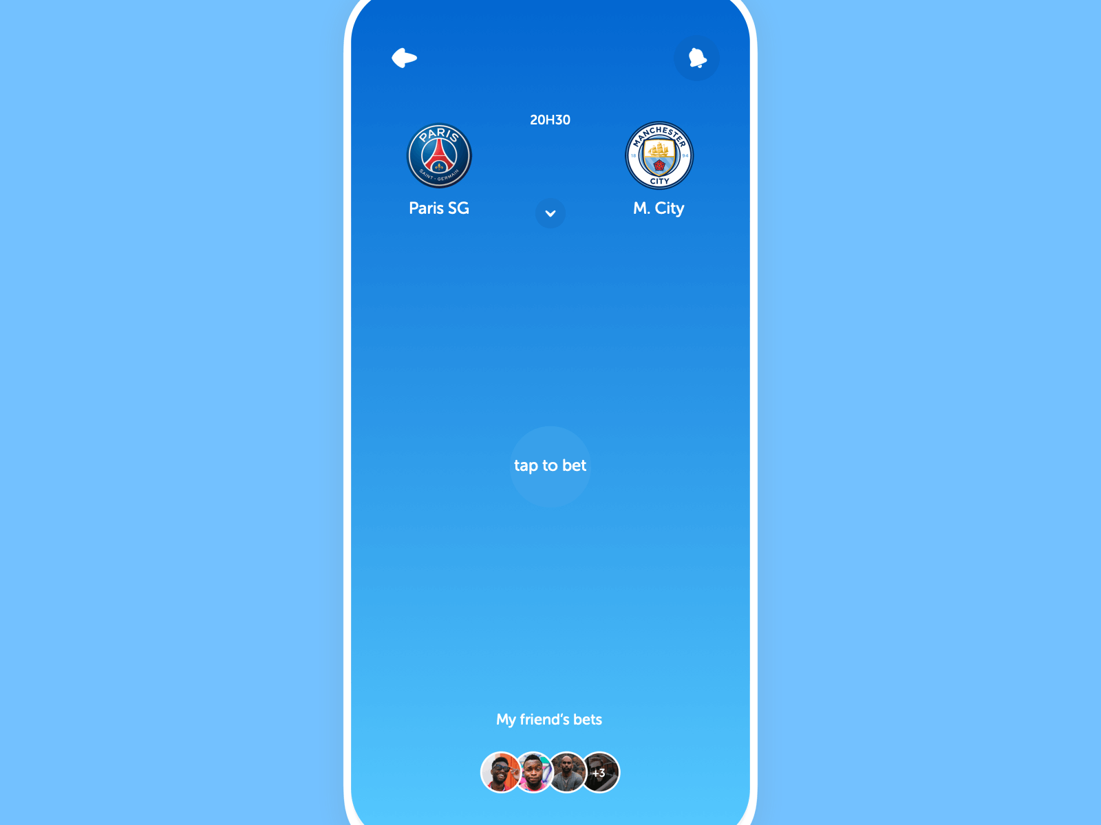 Pre Match Bet animation - Ranking app animation app app design bet football interaction match mobile product design score team ui ux