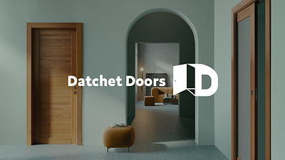 Datchet Doors 3d animation branding graphic design logo motion graphics