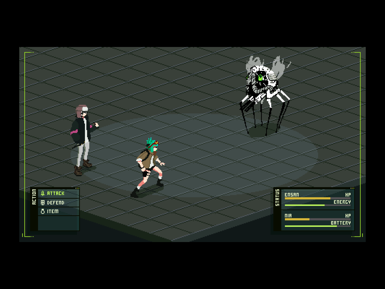 Battle Mockup anime cyberpunk drawing game game art illustration pixel art pixelart pixels