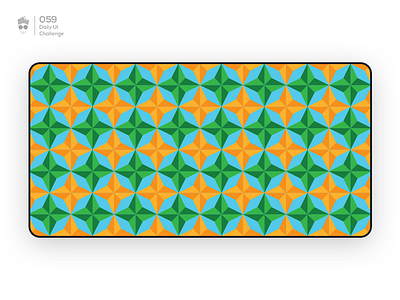 Background Pattern | Daily UI Challenge 059 art background pattern brand branding challenge color design flat identity illustration illustrator pattern patterns stars typography ui vector