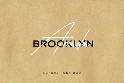 Arcadia & Brooklyn - Luxury Font Duo designova display font font design font family fonts handmade handwritten minimal minimalist sell selling type typeface typeface design typeface designer typeface. lettering typefaces typography webfonts