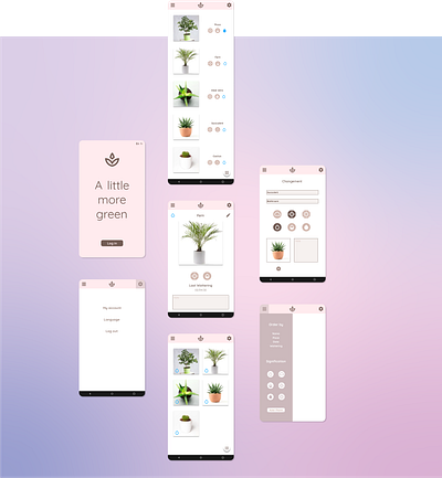 A little more green app design mobile mobile app mobile app design ui uidesign ux uxdesign uxui