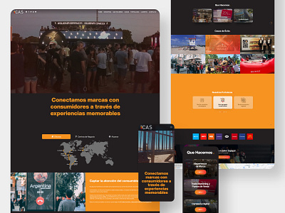 Website - Contenidos Advertising S.A. branding sitio web ui design uidesign web design website website design wordpress wordpress design wordpress theme