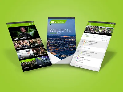 NVIDIA – GPU Tech Event App app branding design illustration minimal typography ui ux vector