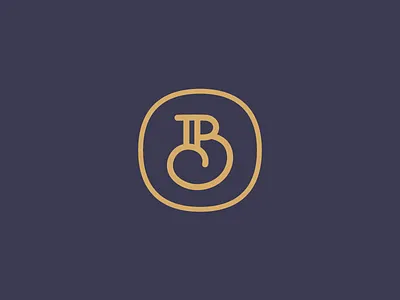 I did a thing! 🙌🏽 b flat hand lettering icon illustration line logo monogram monoline script