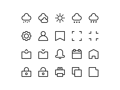 icon set #1 icon design icon set icons uıdesign vector