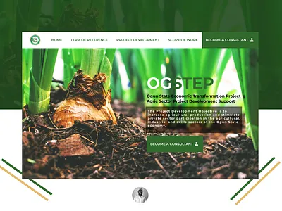 Ogun State Economic Transformation Project (OGSTEP) design figma project ui website