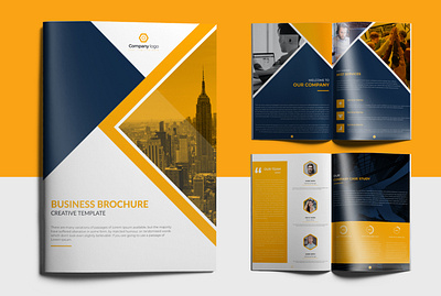 Creative company profile template branding business clean colors company branding company profile company profile design concept corporate creative graphic design logo marketing print ready design template templates design ui ux