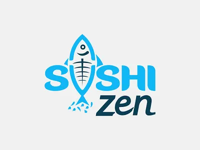 Combination Mark Logo Design art brand identity branding design designer fish logo flat food food logo graphicdesign illustrator logo logo design logocore logodesign logodesigner minimal restaurant logo design vector