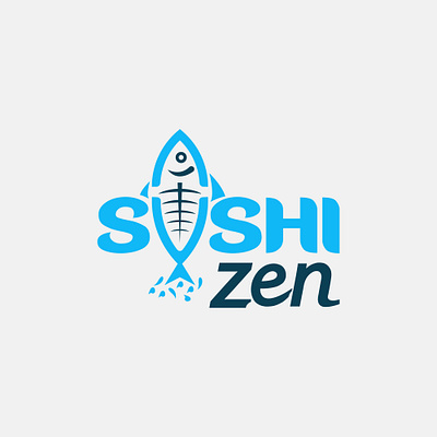 Combination Mark Logo Design art brand identity branding design designer fish logo flat food food logo graphicdesign illustrator logo logo design logocore logodesign logodesigner minimal restaurant logo design vector