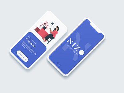 Onboard UI design concept app clean ui designs mobile app design mobile ui mockup simple ui ui uiux user experience user interface design ux design