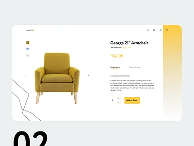 Furniture store. Product page design interface online shop shop ui ux web webdesign website website design