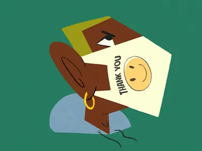 New fashion 19 50s cartoon character drawing editorial illustration minimalist onga