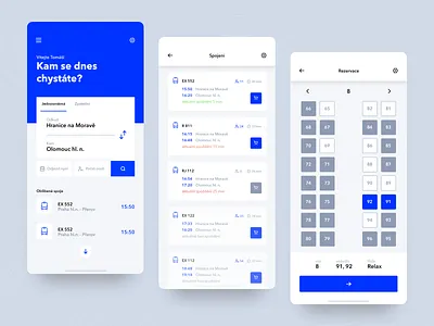 Travel app app design flat minimal train travel travel app typography ui ui design