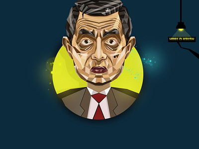 Mr. Bean branding colour grading comics design editing icon illustration logo mr bean mrbean typography vector