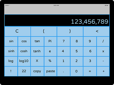 iPad mini Calculator