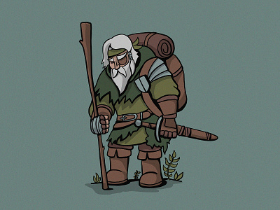 Hermit Knight character forest knight