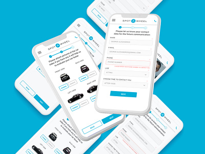 Spotawheel app car retail ui uxui