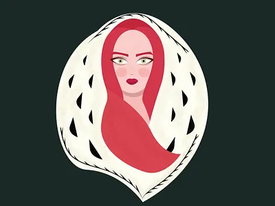 Foxy Girl animation art design fox illustration ginger girl character illustration illustrator vector